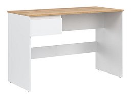 Skrivebord Catelbi 112 (Hvit + Eik)
