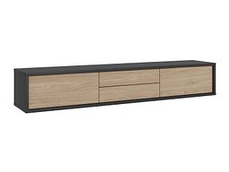 TV-benk Austin 325 (Antrasitt + Eik)