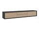 TV-benk Austin 325 (Antrasitt + Eik)