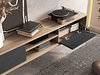 TV-benk Austin 326 (Eik + Antrasitt)