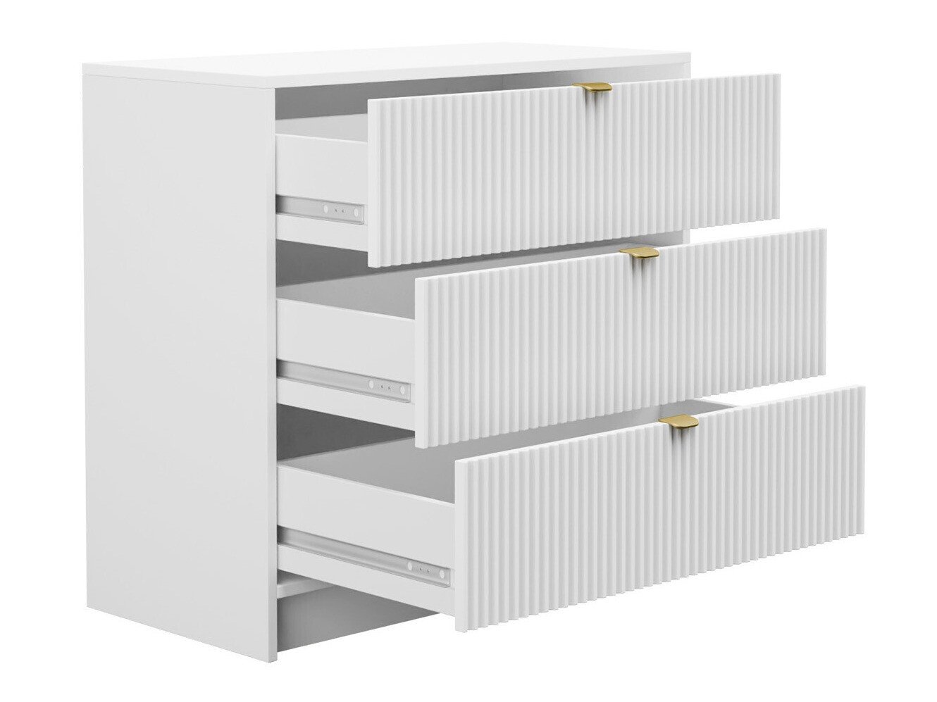 Kommode Comfivo Papilio I (Svart)