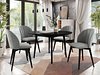 Spisegruppe Racine 127 (Svart + Magic Velvet 2217)