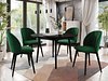 Spisegruppe Racine 127 (Svart + Magic Velvet 2225)