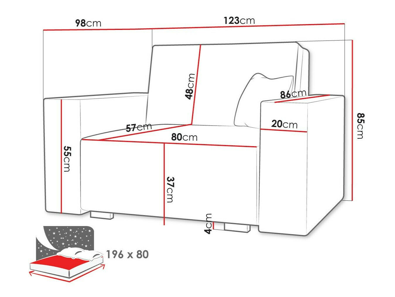 Lenestol Serora I (Neve 80)