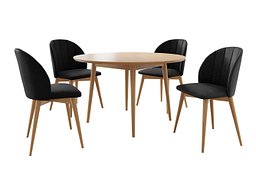 Spisegruppe Racine 127 (Brun + Magic Velvet 2219)