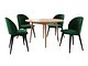Spisegruppe Racine 127 (Brun + Magic Velvet 2225)