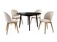 Spisegruppe Racine 127 (Brun + Magic Velvet 2250)