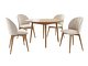 Spisegruppe Racine 127 (Brun + Magic Velvet 2250)