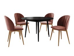 Spisegruppe Racine 127 (Brun + Magic Velvet 2258)