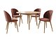 Spisegruppe Racine 127 (Brun + Magic Velvet 2258)