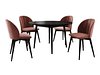 Spisegruppe Racine 127 (Svart + Magic Velvet 2258)