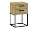 Nattbord Bristol 196 (Artisan eik)
