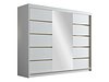 Garderobeskap Closico Veltron II (Hvit)