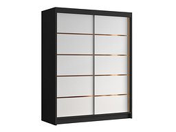 Garderobeskap Closico Capsa III (Svart +Hvit)