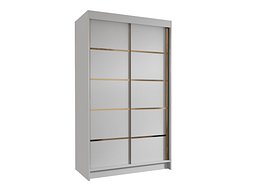 Garderobeskap Closico Corden III (Hvit)