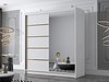 Garderobeskap Closico Vallor III (Hvit)