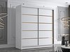 Garderobeskap Closico Vallor III (Hvit)