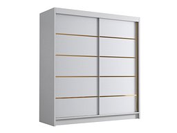 Garderobeskap Closico Vallor III (Hvit)