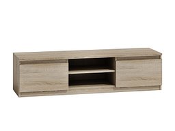 TV-benk Elbvelu 125 (Sonoma eik)