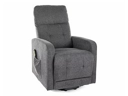 Reclinerlenestol Detroit 197 (Mørkegrå)