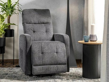 Reclinerlenestol Detroit 197 (Mørkegrå)