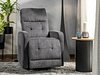 Reclinerlenestol Detroit 197 (Mørkegrå)