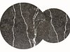 Salongbordsett Detroit 397 (Svart marmor)