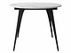 Bord Oswego 132 (Hvit marmor)