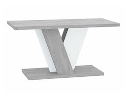 Salongbord Goodyear 128 (Grå + Hvit)
