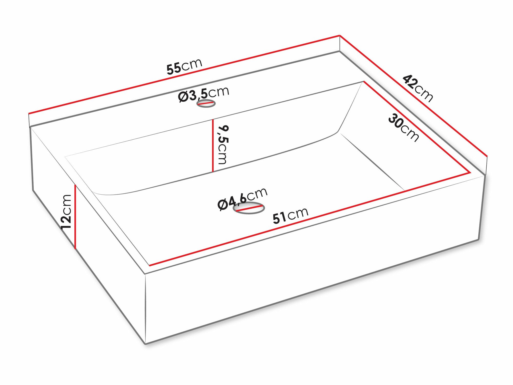 Baderomssett Nauta I (Hvit + Hvit marmor)