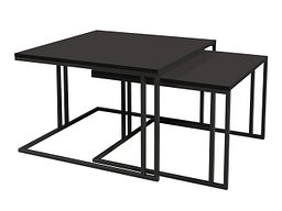 Salongbordsett Oswego 110 (Svart)