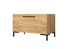 Skoskap Nomal (Craft eik + Svart)