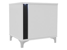 Nattbord Florem (Hvit + Høyglans hvit + Svart høyglans)