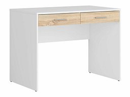 Skrivebord Novsore 109 (Hvit + Sonoma eik)