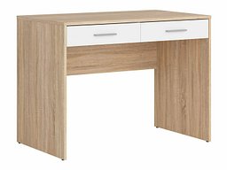 Skrivebord Novsore 109 (Sonoma eik + Hvit)
