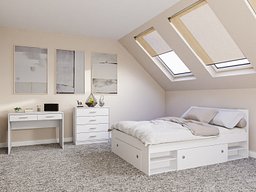 Soveromssett Novsore 155 (Hvit)