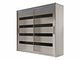 Garderobeskap Closico Pallor XI (Cashmere + Svart)