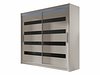Garderobeskap Closico Pallor XI (Cashmere + Svart)