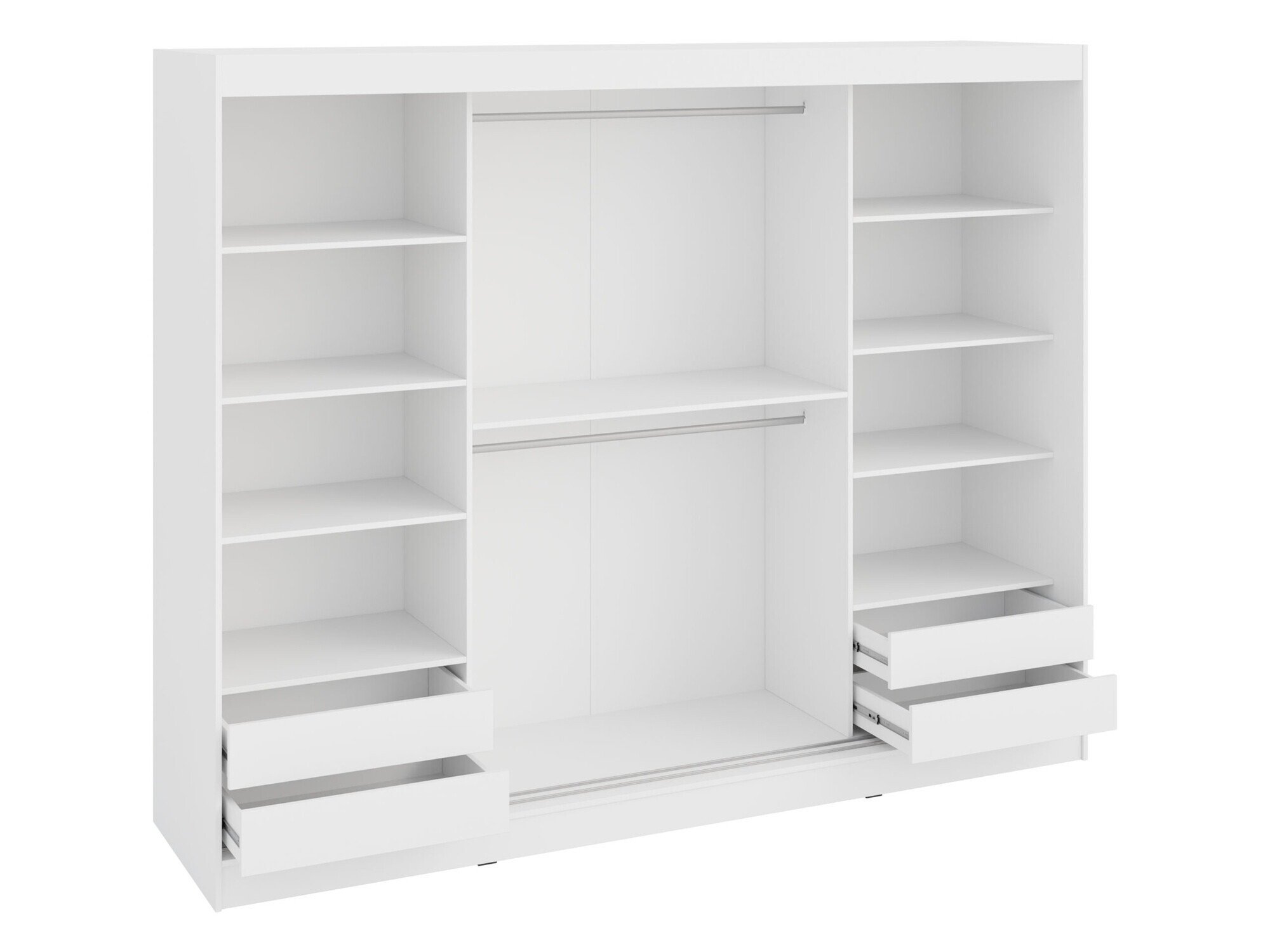 Garderobeskap Comfivo Opus (Svart)