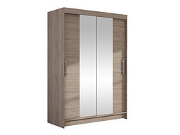 Garderobeskap Closico Pacron II (Trøffel eik)