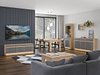 Kommode Teselbu 104 (Grå + Eik)