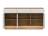 Kommode Teselbu 104 (Hvit + Eik)