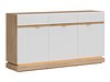 Kommode Teselbu 104 (Hvit + Eik)
