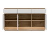Kommode Teselbu 104 (Hvit + Eik)