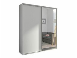 Garderobeskap Murrieta 180 (Hvit)