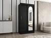 Garderobeskap Hartford 505 (Svart)