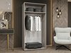 Garderobeskap Hartford 510 (Svart)