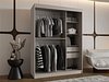 Garderobeskap Hartford 519 (Cashmere)