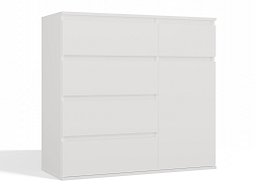 Kommode Elbvelu 136 (Hvit)