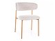 Stol Detroit 802 (Lys beige + Eik)